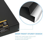 Lineco, 11x14 Black Museum Archival Storage Box, Drop Front Design, - Image 5