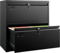 SUXXAN Metal 2 Drawer Lateral File Cabinet by SUXXANFurniture