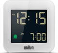 braun digital travel alarm clock with snooze, compact, main product view