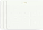 Pinesman - Mouse Pad Notepad for Professionals, 3 Pack, 9.8" x 7.9", 150 Sheets by Pinesman