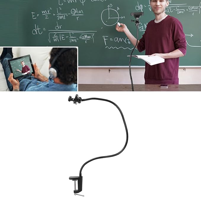 Tangxi Webcam Standfor Desk, Flexible Gooseneck Camera Stand - Image 4