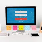 HappyHapi 36-Pads Sticky Notes 3X3 in, 80 Sheets/Pad, 8 Bright Color Self-Stick - Image 4