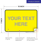 Personalized Custom Yellow Background Customize - Image 2