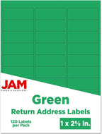 JAM PAPER Return Address Labels by JAMPaper