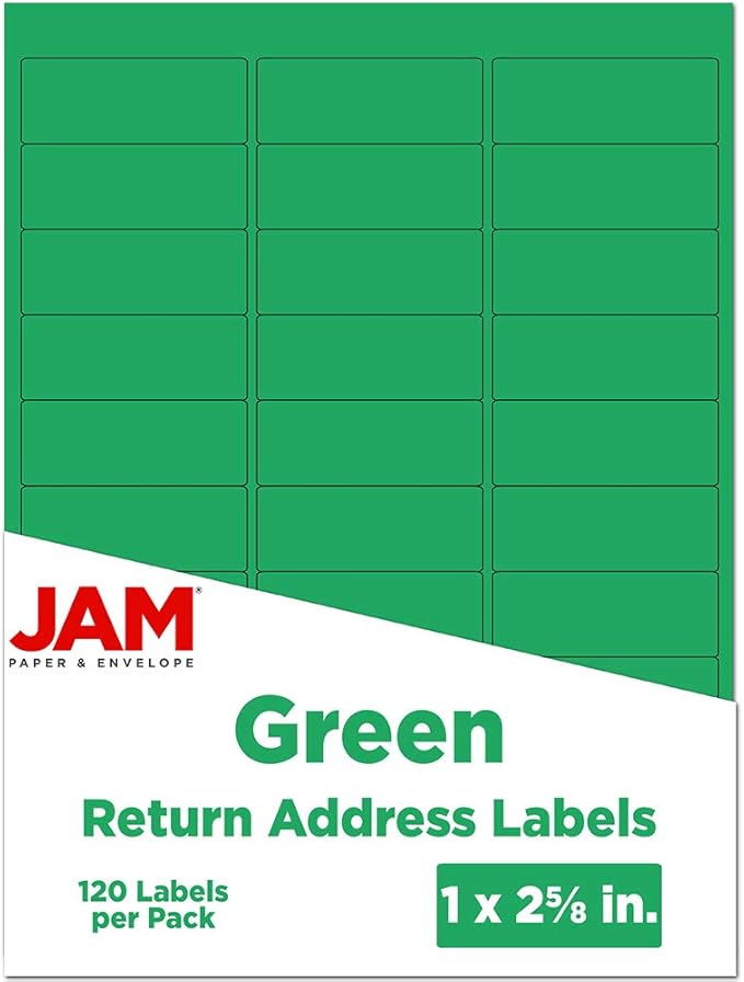 JAM PAPER Return Address Labels by JAMPaper
