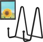 Decolore 5 Pack 4.5 Inch Display Stands Black Iron Easel by Decolore