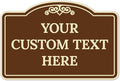 Custom Decorative Sign, Personalized Metal Sign by SigoSigns
