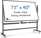 MaxGear Large Rolling Whiteboard by MaxGear