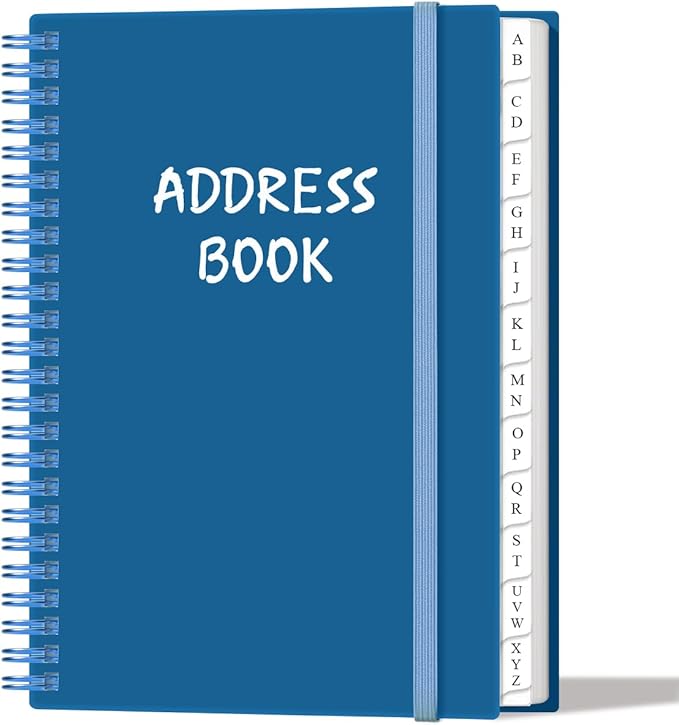 Address Book with Alphabetical Tabs by Heveboik