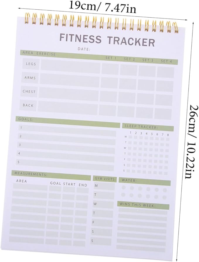 VICASKY Fitness Journal Notebook - Image 2
