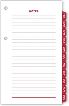 AT-A-GLANCE 2023 Daily Desk Calendar Refill, 3-1/2" x 6", Loose Leaf, Monthly Tabs (E717T50)