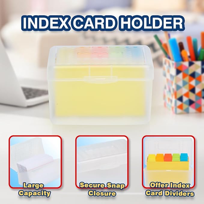 H4D Index Card Holder 3x5 Inches - Image 4