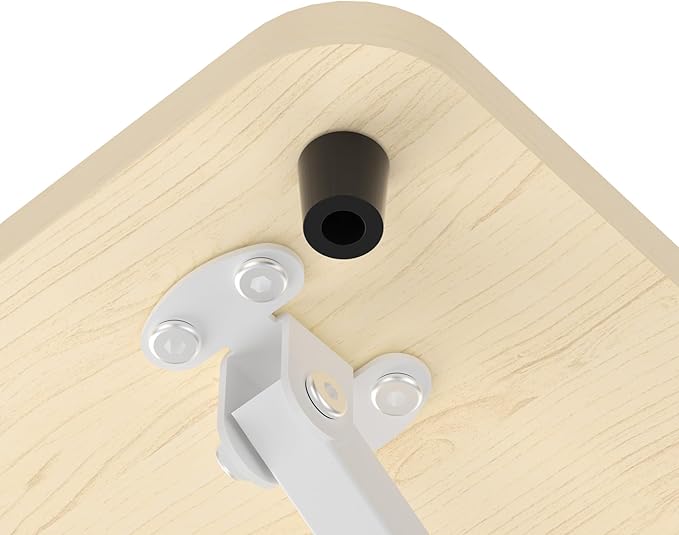 Decoholic Light Wood Small Single 24 inch Scissors Lift Keyboard and Mouse Riser - Image 7