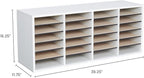 Safco Literature Organizer, 24 Compartments, Office and Classroom Mailbox - Image 7