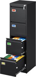 PEUKC 4 Drawer File Cabinet, Vertical Filing Cabinets by PEUKC