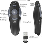 Presentation Clicker with 4 Cases: PowerPoint Wireless Presenter Remote USB - Image 7