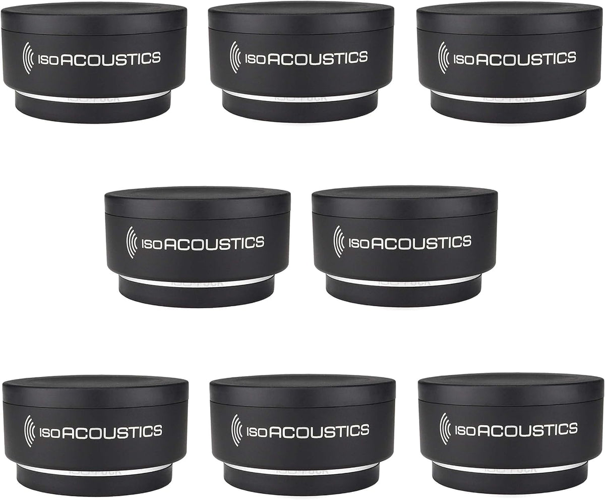 IsoAcoustics Iso-Puck Series Acoustic Isolators (Iso-Puck, 20 lbs max/Unit, 8...