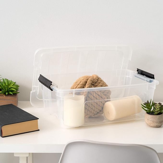 IRIS USA 13 QT Plastic Storage Box - Image 7