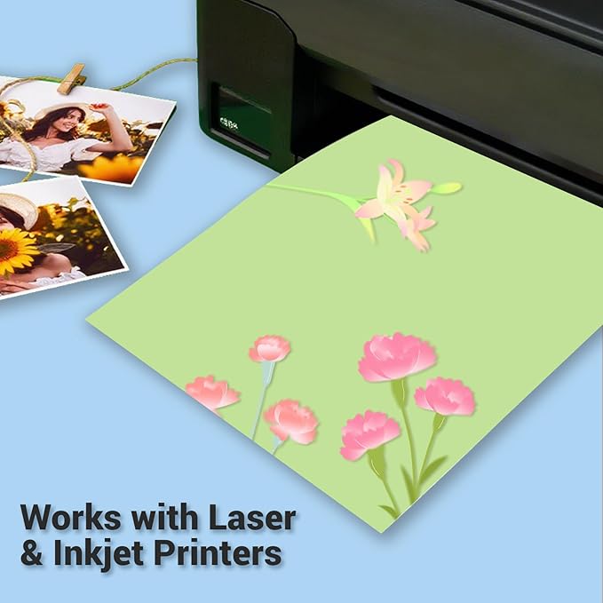 Cardstock 8.5 x 11, Thick Printer Paper 75 lb/200 gsm, 40 Sheets Card Stock - Image 5