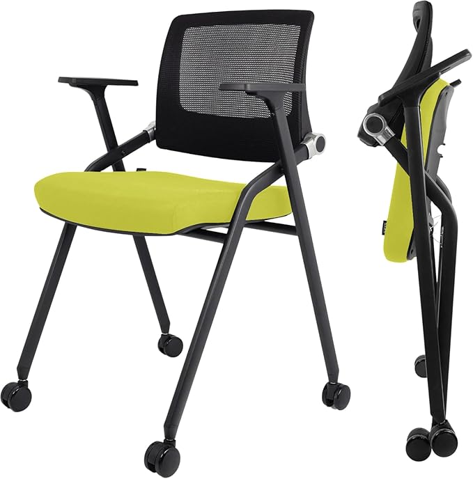 SLKJChr 2 Pack Foldable Office Chairs by SLKJChairs