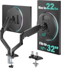 wali adjustable dual monitor arm for 13-32 inch, main product view