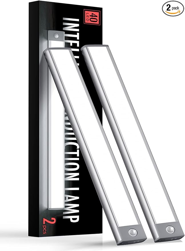 Under Cabinet Lights, Rechargeable battery operated lighting by YIGER