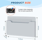 Feifeiya Magnetic Pocket File Holder Large File Folder Organizer Paper Mail - Image 2