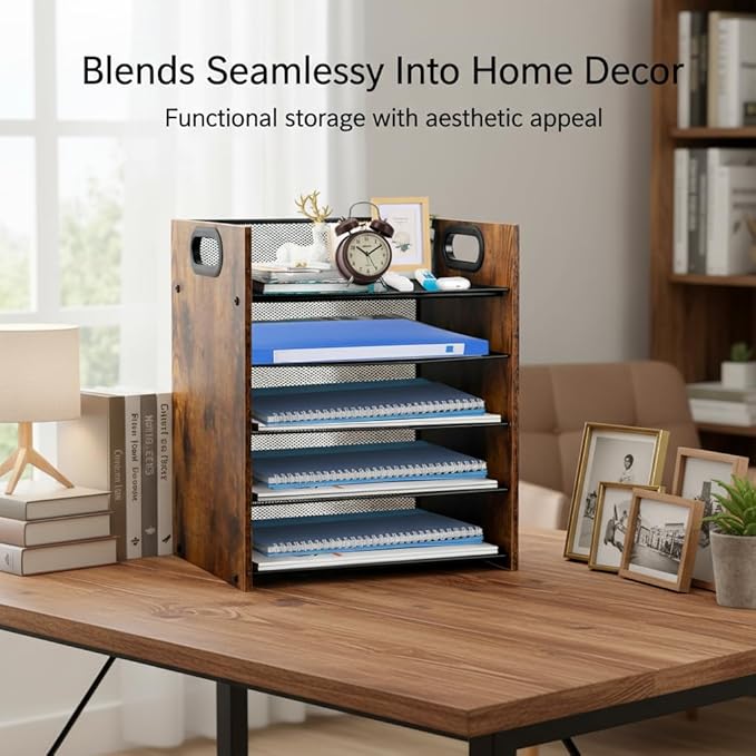 Wood Desk Organizer - Image 5
