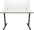 OBEX Clear Acrylic Desk Mounted Privacy Panel by OBEX