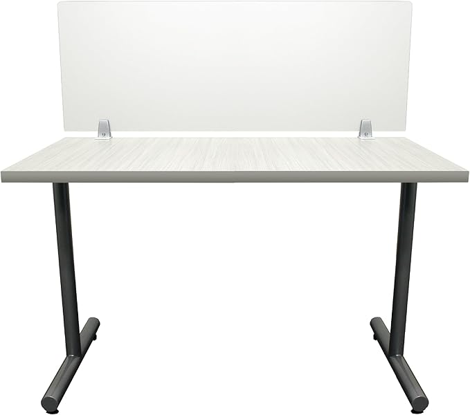 OBEX Frosted Acrylic Desk Mounted Privacy Panel by OBEX