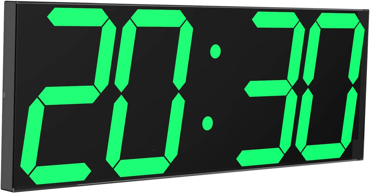 LED Large Digital Wall Clock, Oversize Wall Clock