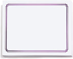 PaperDirect Foil Elegance Specialty Certificates, 50 Sheets of 38lb White Paper by PaperDirect