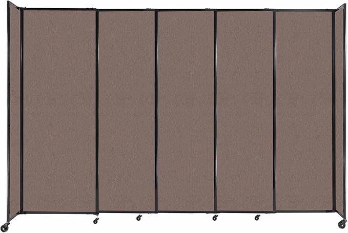 Versare Straightwall Sliding Portable Wall Partition | Freestanding Office by VERSARE