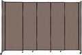 Versare Straightwall Sliding Portable Wall Partition | Freestanding Office by VERSARE