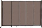 Versare Straightwall Sliding Portable Wall Partition | Freestanding Office by VERSARE