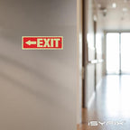 iSYFIX Exit Signs with Directional Left Arrow - Image 5
