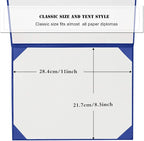 Diploma Cover 8.5” x11” Diploma Holder of Graduation Leatherette Padded - Image 6
