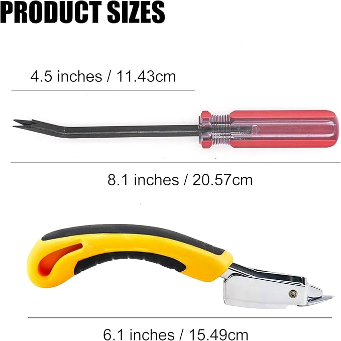 GEARLINTON Staple Remover Heavy Duty Tack Puller - Image 2