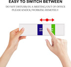 Office Door Sign, Do Not Disturb/Please Knock/Out of Office/in a - Image 4