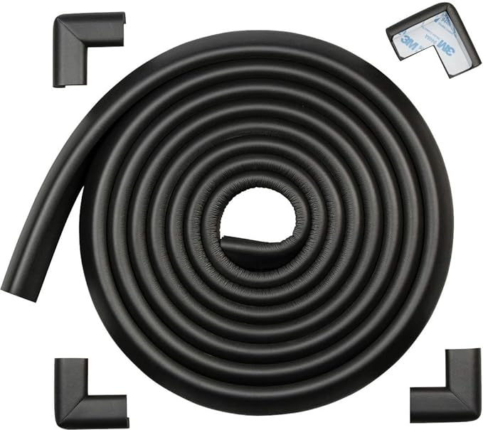 Roving Cove HeftyFit Edge Corner Protector Baby Proofing, Heavy-Duty, Soft NBR by RovingCove