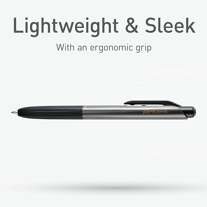 Pentonic GR-T Retractable Gel Pens, 0.7 mm Fine Point, Smooth Writing - Image 6