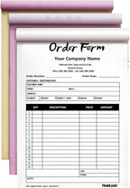 Custom Invoice Book in 3-Part /2-Part Receipt Book - Image 8