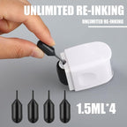 Nezyo 2 Pack Identity Protection Roller Stamp Identity Theft, Confidential - Image 3