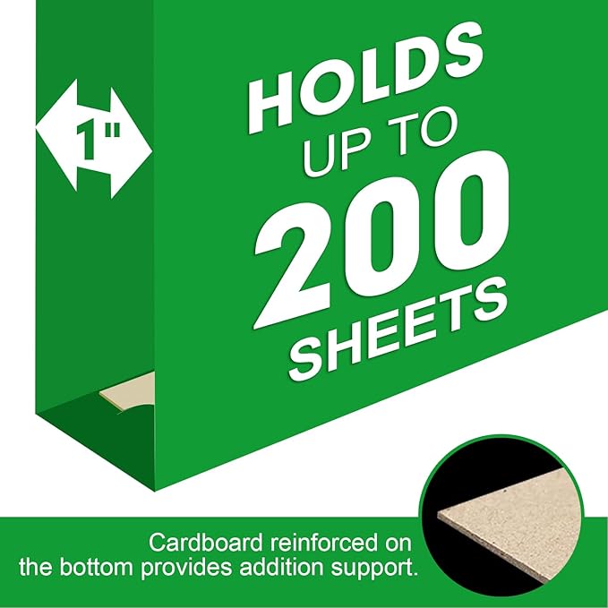 Extra Capacity Hanging File Folders, RAZCC 30 Pack Letter Size Reinforced - Image 3