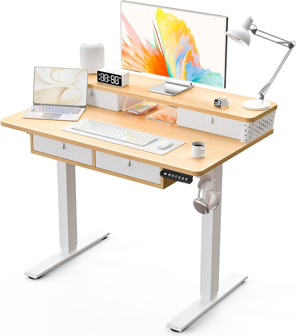 Kingant 40 x 24 Inch Electric Standing Desk
