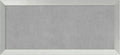 Amanti Art Silver Framed Magnetic Board 24x52 Oversize Vision Board by AmantiArt