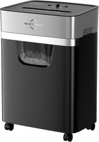 BONSEN 14-Sheet Paper Shredder for Home Office, Heavy Duty Cross Cut Shredder by BONSEN