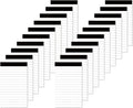 Nichela 20 Pack Small Notepad, 3 x 5 Inch Ultra Quality Note Pads, Server Lined by Nichela