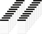 Nichela 20 Pack Small Notepad, 3 x 5 Inch Ultra Quality Note Pads, Server Lined by Nichela