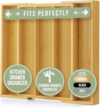 Purawood Kitchen Drawer Organizer - Image 2